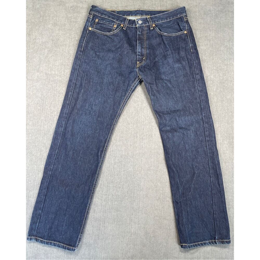 Levi's Men's Straight Jeans - Dark Blue
